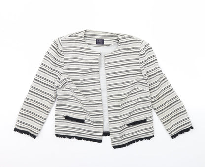 Womens UK Size 10 m&s Ivory Jacket