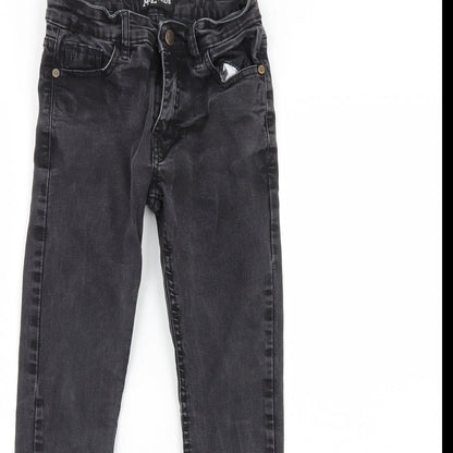A2Z 4 Kids Girls Black  Denim Skinny Jeans Size 9 Years
