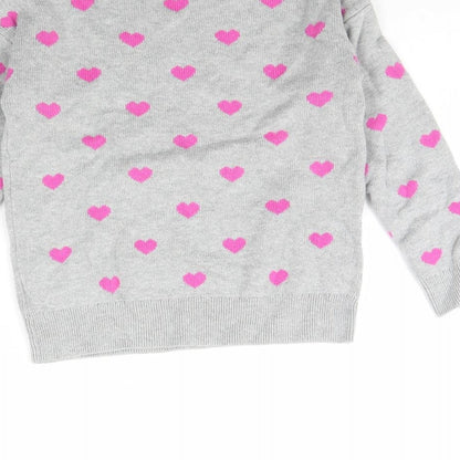 Gap Girls Grey   Pullover Jumper Size S