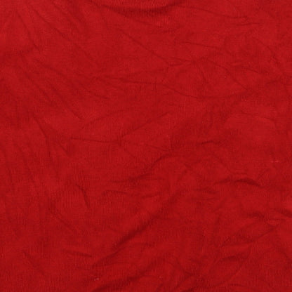 Womens UK Size S Bonmarché Red Shrug Jumper