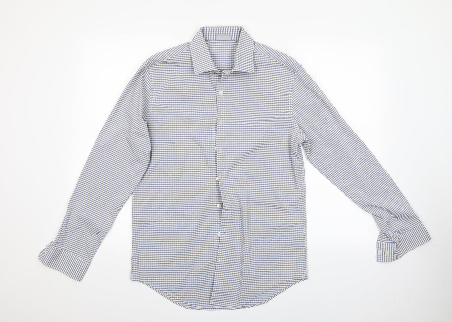 Mens UK Size  Kenneth Cole Multicoloured  Button-Up Long Sleeve Casual Shirt