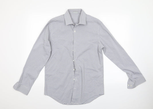 Mens UK Size  Kenneth Cole Multicoloured  Button-Up Long Sleeve Casual Shirt