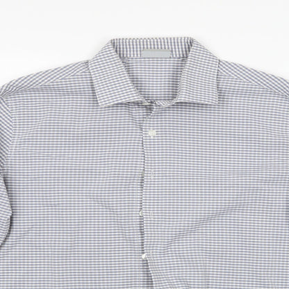 Mens UK Size  Kenneth Cole Multicoloured  Button-Up Long Sleeve Casual Shirt