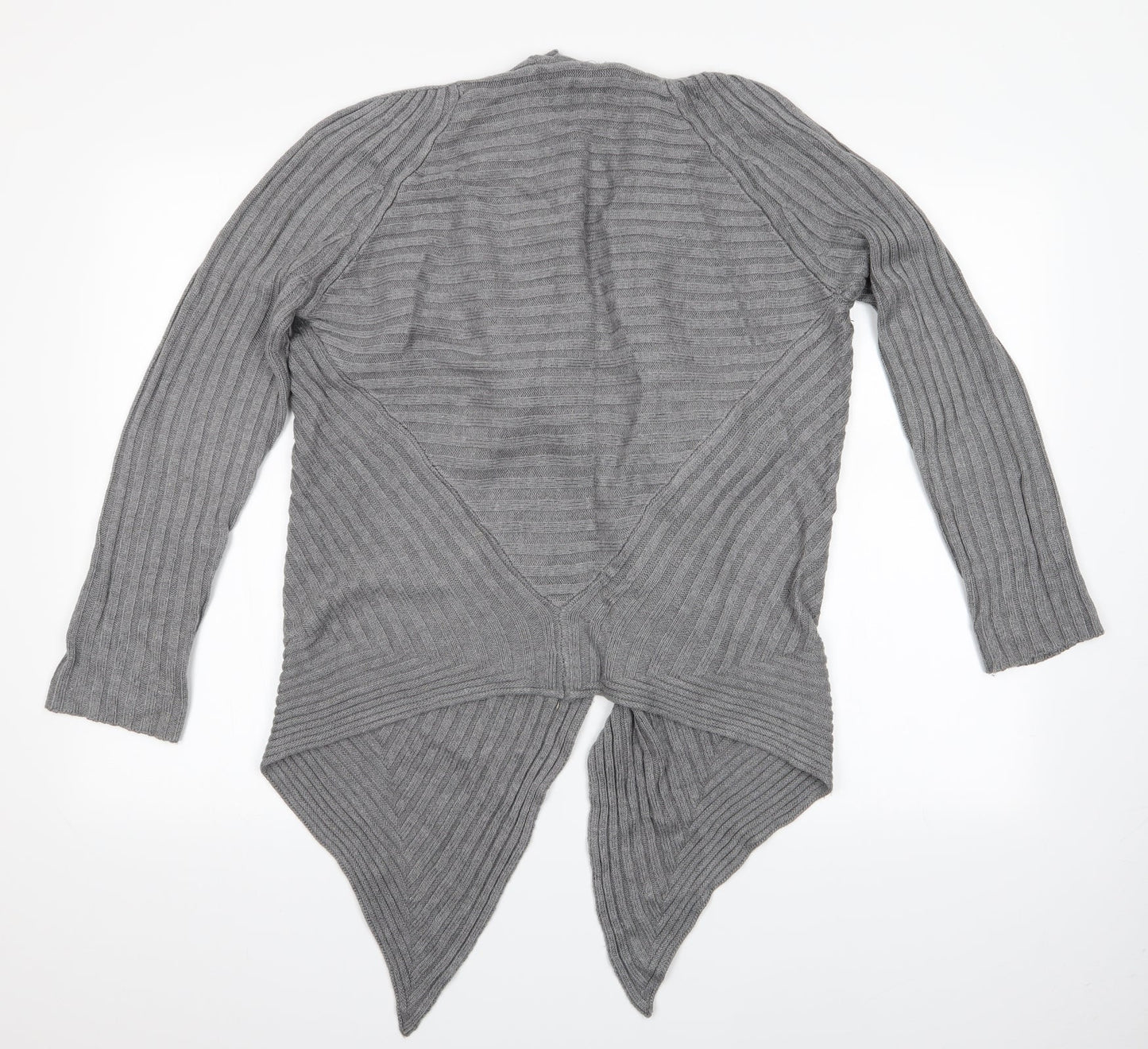 Womens UK Size S Preview Grey Cardigan Jumper