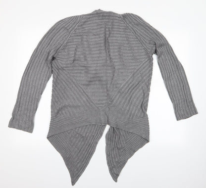 Womens UK Size S Preview Grey Cardigan Jumper