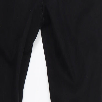 Womens UK Size 28 Preworn Slim Fit Skinny Black Jeans