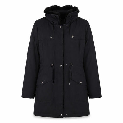 Marks & Spencer Womens Black   Overcoat Coat Size S