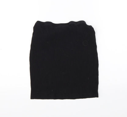 SheIn Womens Black   Straight & Pencil Skirt Size M