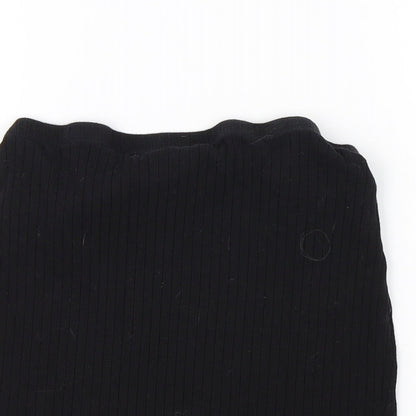 SheIn Womens Black   Straight & Pencil Skirt Size M