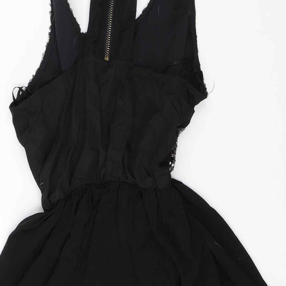 Oh My Love Womens Black   A-Line  Size S