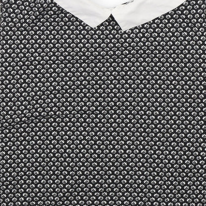 Womens UK Size 16 New Look Black Basic Blouse