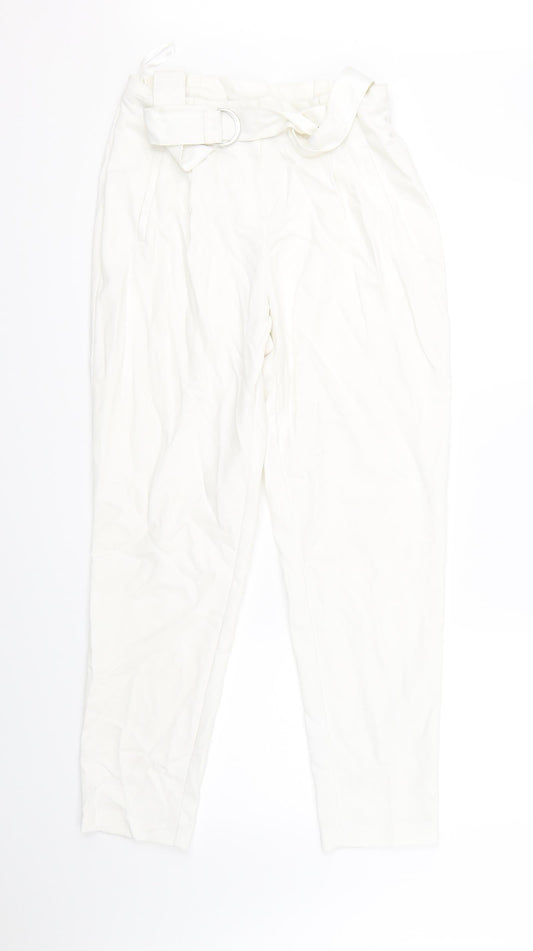 Atmosphere Womens White   Trousers  Size 10 L26 in