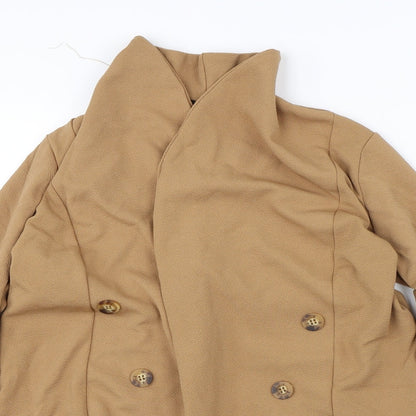 Pretty Little Thing Womens Brown   Jacket  Size 8