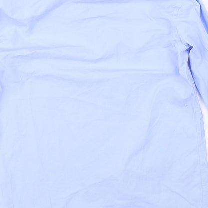 Mens UK Collar Size 15.5 Debenhams Smart Blue  Dress Shirt