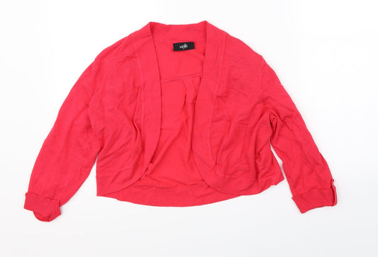 Womens UK Size M Wallis Pink Cardigan Jumper