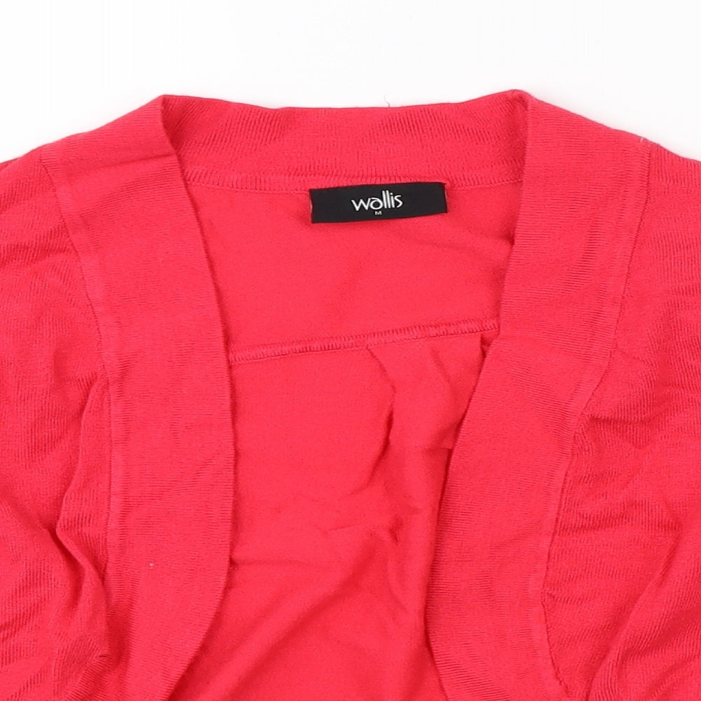 Womens UK Size M Wallis Pink Cardigan Jumper