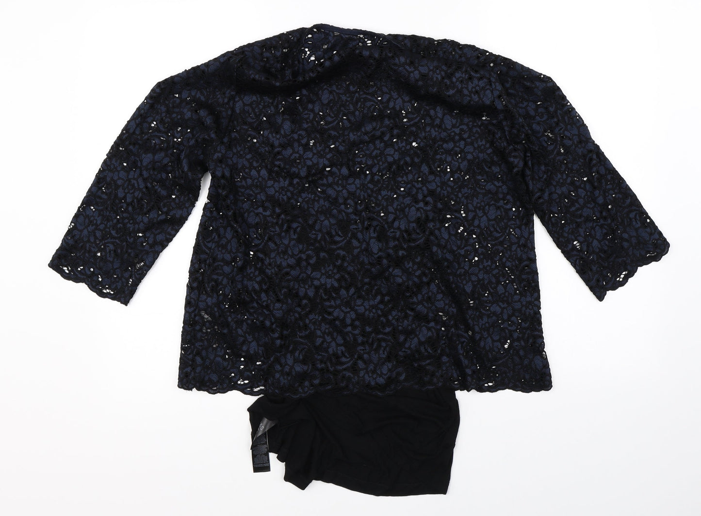 Womens UK Size 12 Marks & Spencer Blue Basic Blouse