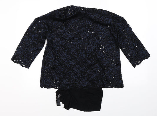 Womens UK Size 12 Marks & Spencer Blue Basic Blouse