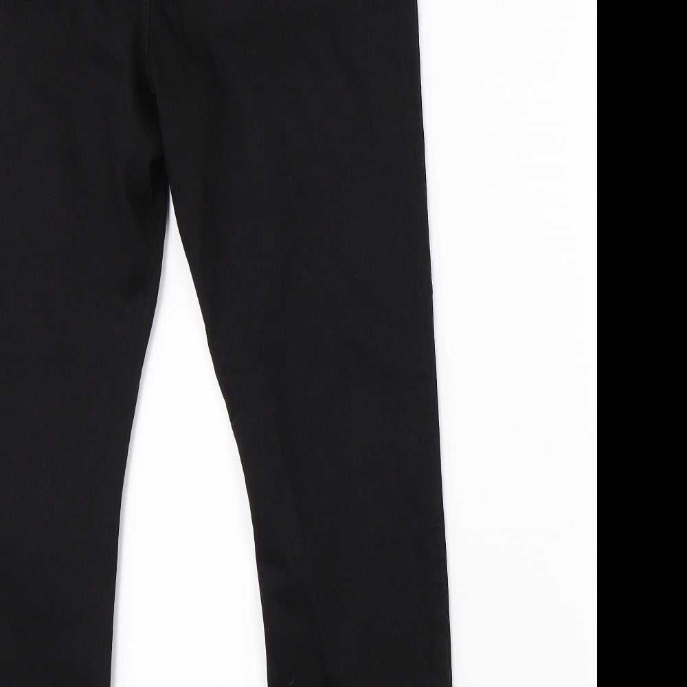 Denim Co  Womens Black  Denim Jegging Jeans Size 16 L25 in