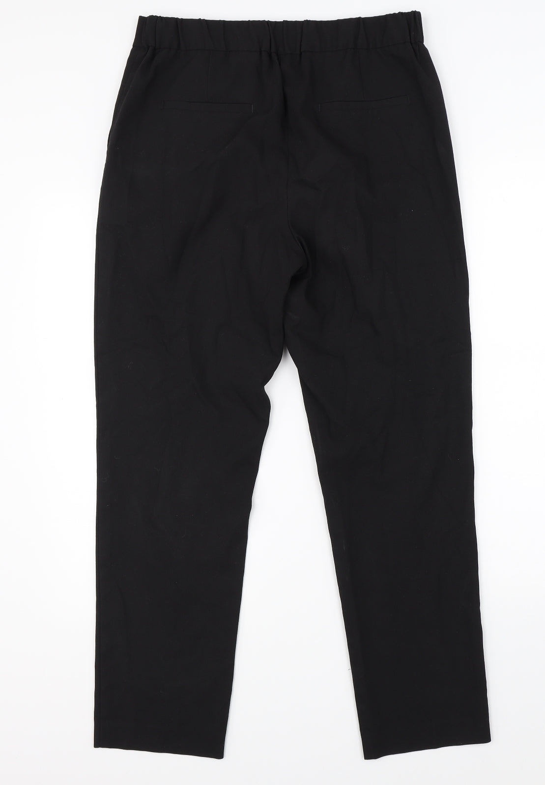 Womens UK Size 10 NEXT Regular Fit Dress Pants Black Trousers