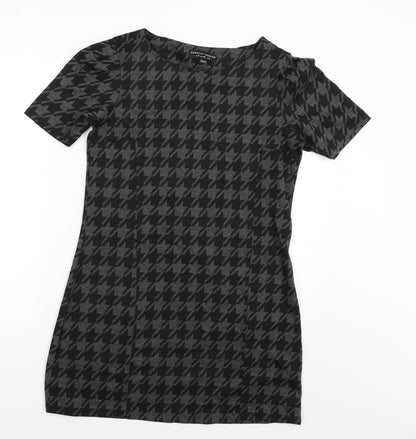 Dorothy Perkins Womens Grey   Jumper Dress  Size 10