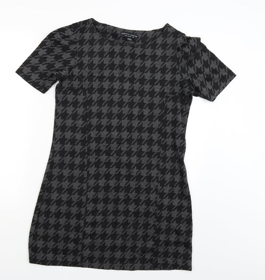 Dorothy Perkins Womens Grey   Jumper Dress  Size 10