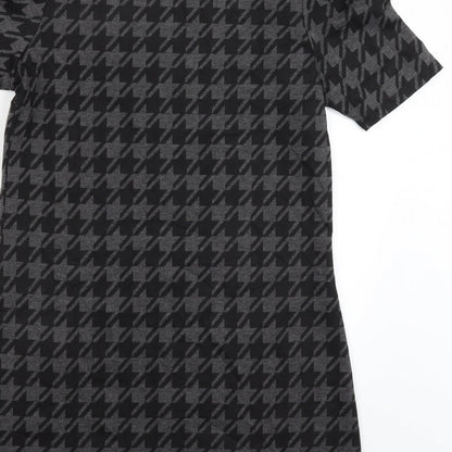 Dorothy Perkins Womens Grey   Jumper Dress  Size 10