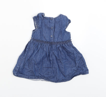 NEXT Girls Blue   A-Line  Size 3-6 Months  - Denim