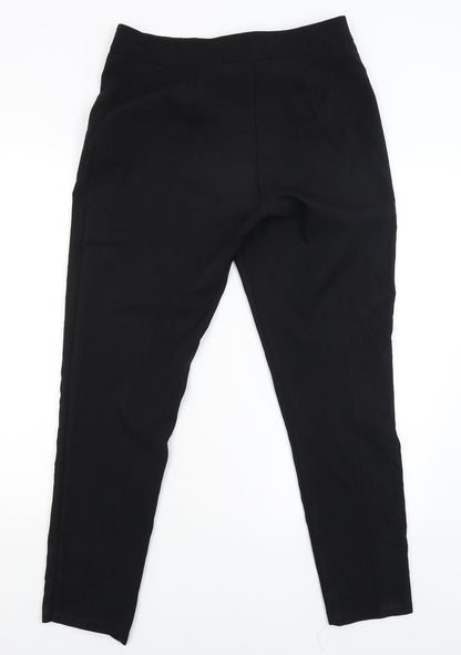 F&F Womens Black   Trousers  Size 10 L26 in