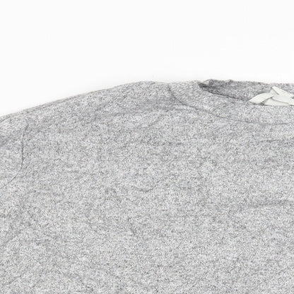 Womens UK Size XS H&M Grey Pullover Jumper