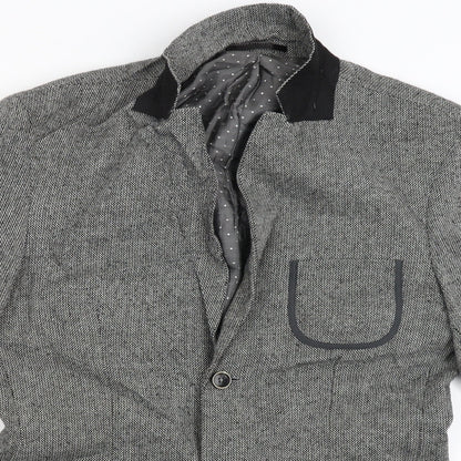 Twisted Soul Womens Grey   Jacket  Size 36