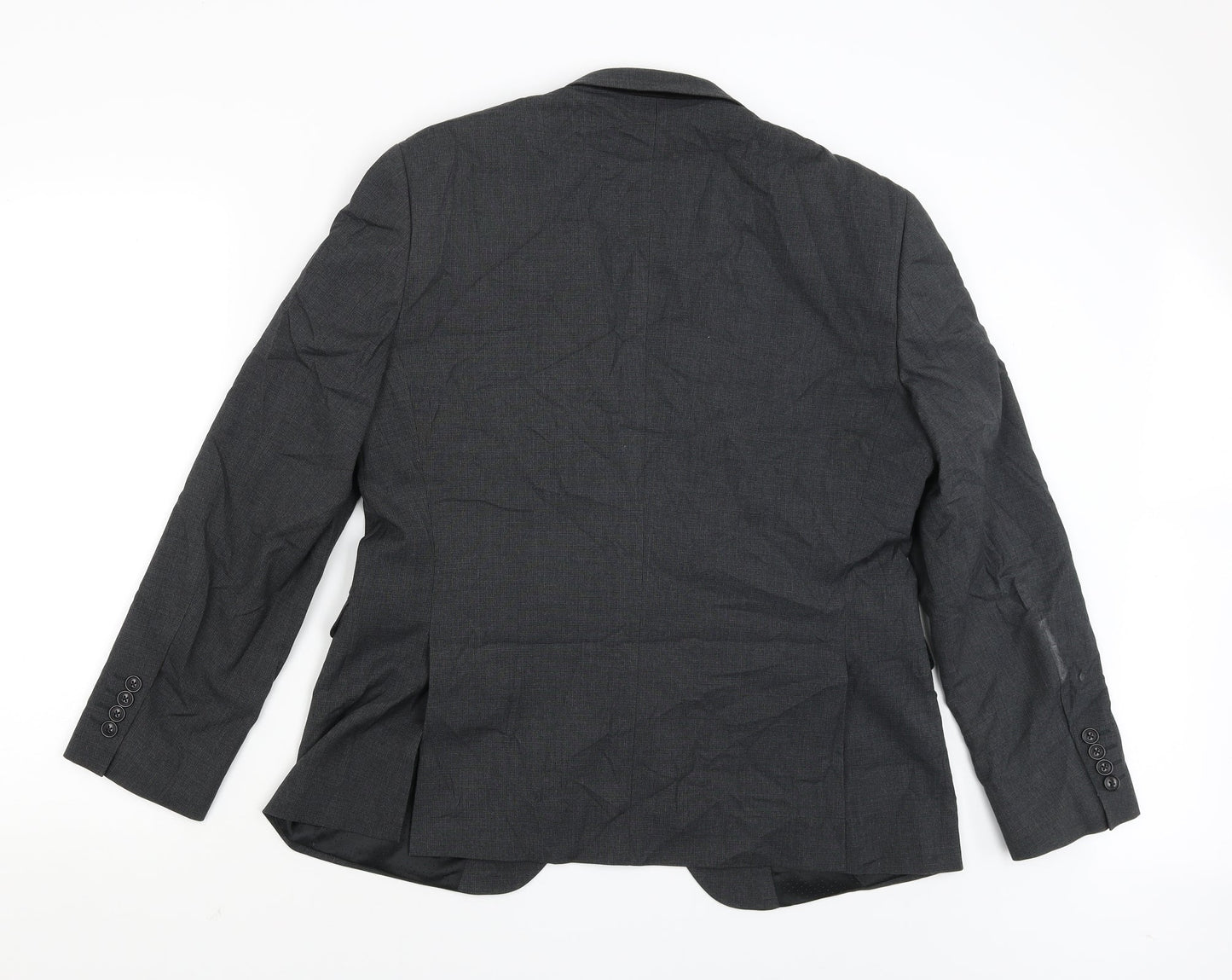 Mens UK Size 42 Burton Regular Grey Suit Jacket