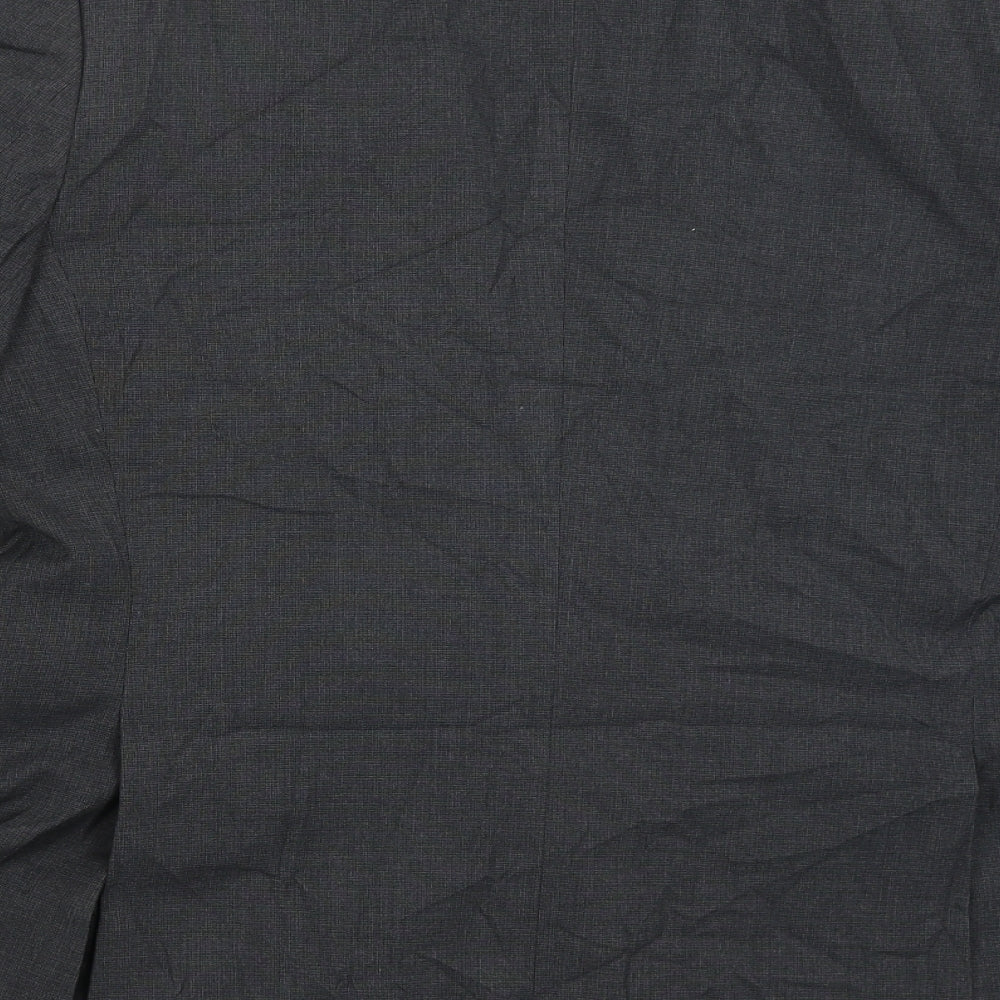 Mens UK Size 42 Burton Regular Grey Suit Jacket
