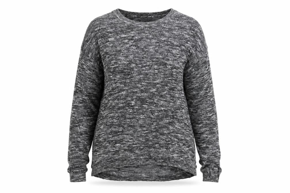 Womens UK Size S Divided Grey Pullover Jumper