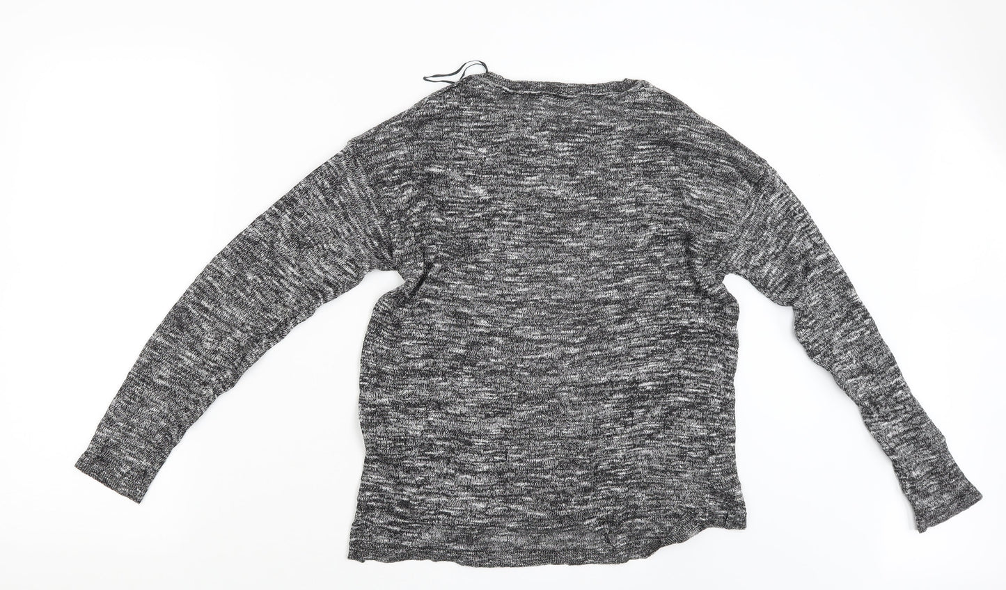 Womens UK Size S Divided Grey Pullover Jumper