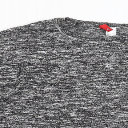 Womens UK Size S Divided Grey Pullover Jumper