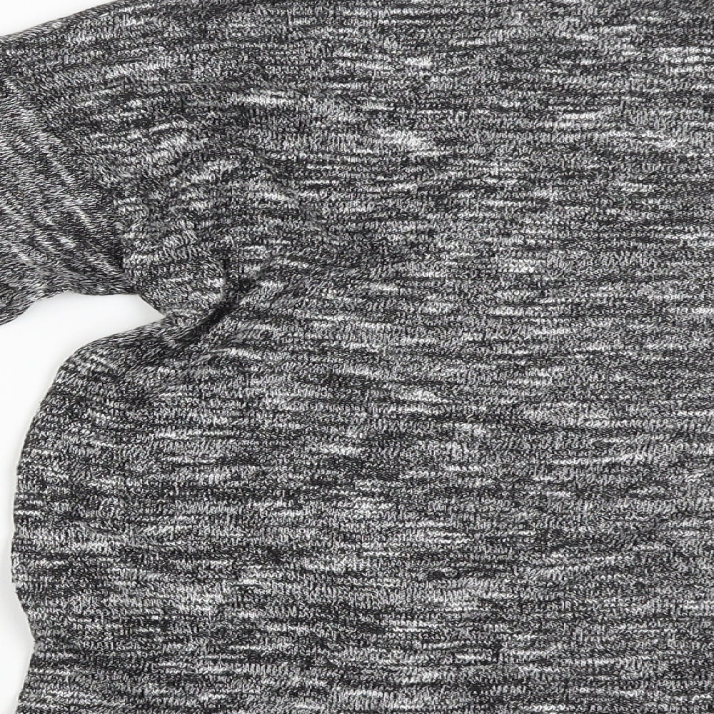 Womens UK Size S Divided Grey Pullover Jumper