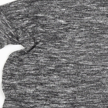 Womens UK Size S Divided Grey Pullover Jumper