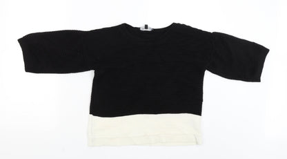 Womens UK Size 8 New Look Black Pullover Jumper
