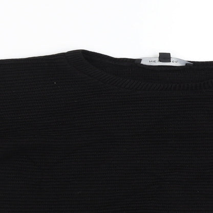 Womens UK Size 8 New Look Black Pullover Jumper