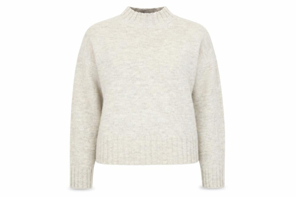 Womens UK Size M New Look Beige Pullover Jumper