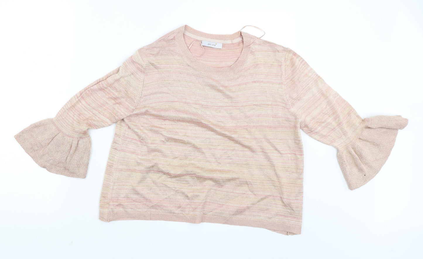 Womens UK Size 16 Per Una Pink Basic Blouse