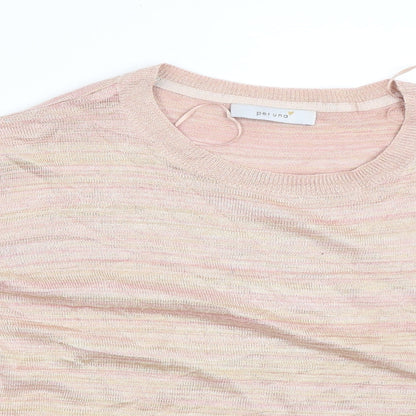 Womens UK Size 16 Per Una Pink Basic Blouse