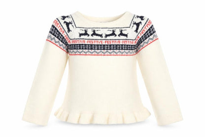 H&M Girls Beige   Pullover Jumper Size 9-10 Years