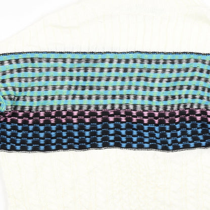Womens UK Size 8 ASOS Multicoloured Pullover Jumper