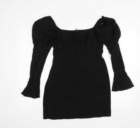 Boohoo Womens Black   Shift  Size 10