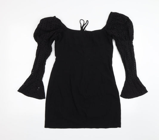 Boohoo Womens Black   Shift  Size 10