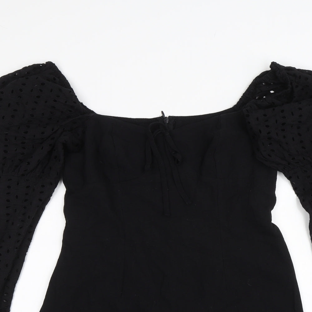 Boohoo Womens Black   Shift  Size 10