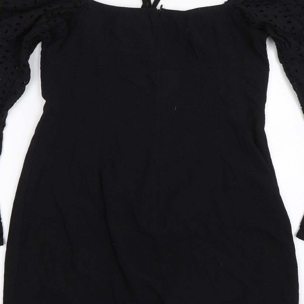 Boohoo Womens Black   Shift  Size 10