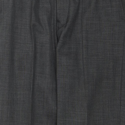 George Mens Black   Dress Pants Trousers Size 32 in L28 in
